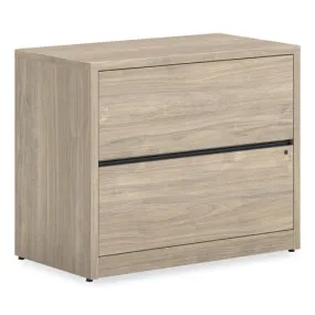 10500 Series Lateral File, 2 Legal/letter-size File Drawers, Kingswood Walnut, 36" X 20" X 29.5"