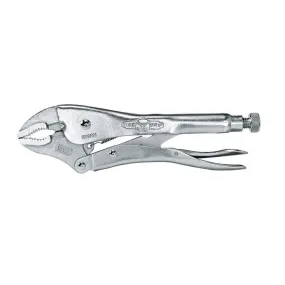 10" Curved Jaw Locking Pliers with Wire Cutter