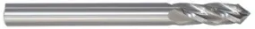 208-665000: 1/2in. Dia., 3in. Overall Length, 4-Flute, Carbide Drill Mill- SE, 120 deg, Uncoated, USA