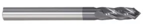 208-665003: 1/2in. Dia., 3in. Overall Length, 4-Flute, Carbide Drill Mill- SE, 120 deg, AlTiN, USA