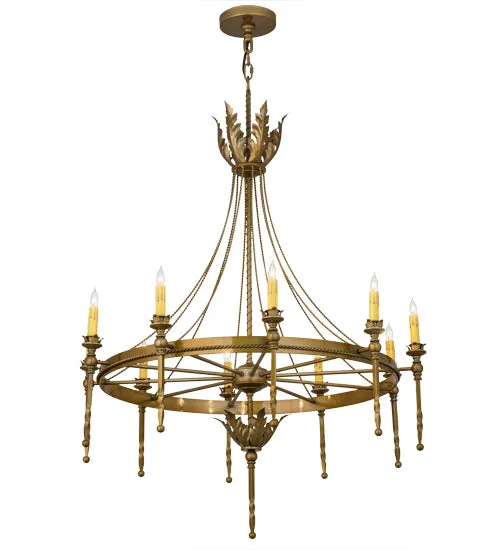 2nd Avenue Amaury 01.0842.36.BB Chandelier Light - Buttered Brass