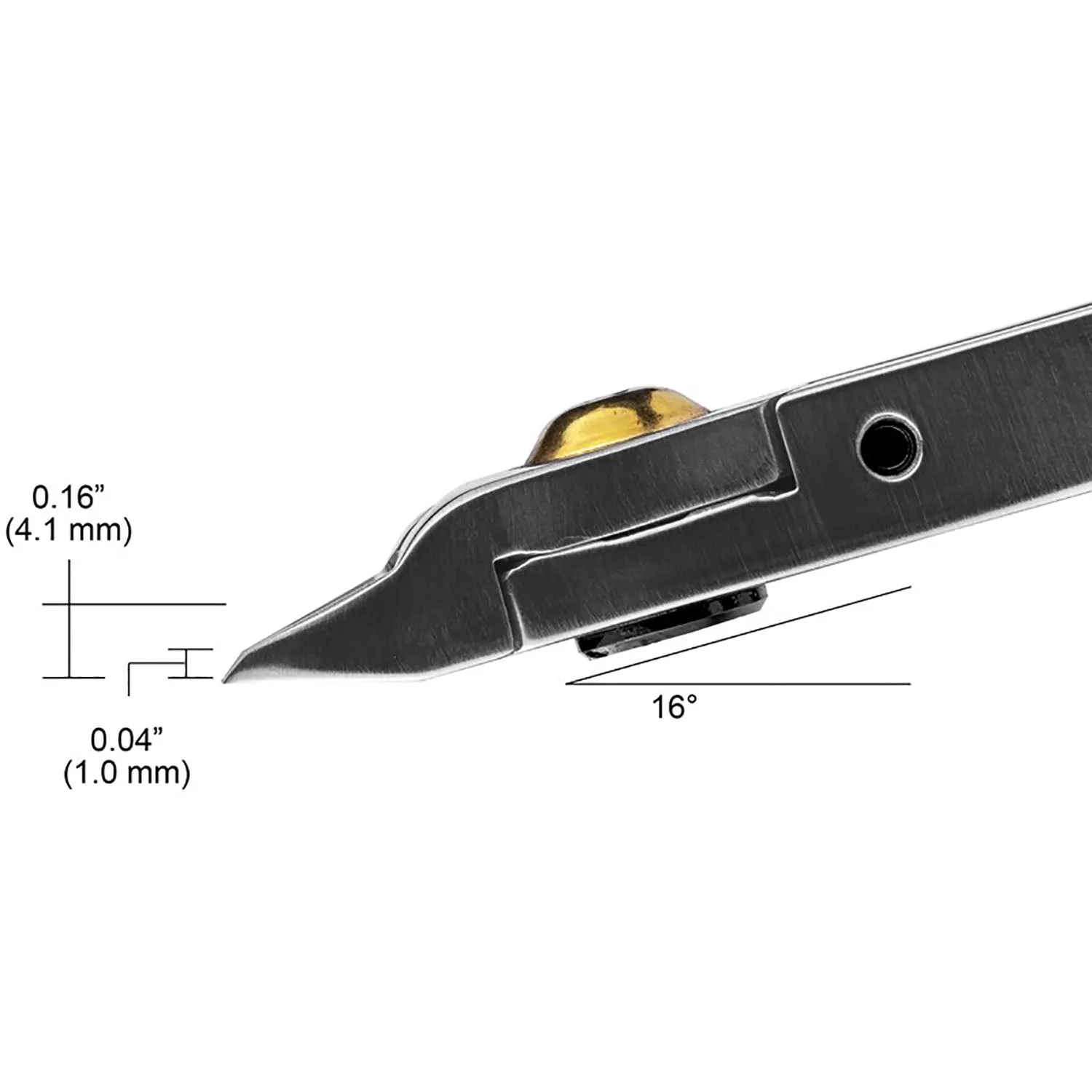 5312W - Hard Wire Cutter Tungsten Alloy Body Mini Oval Flush