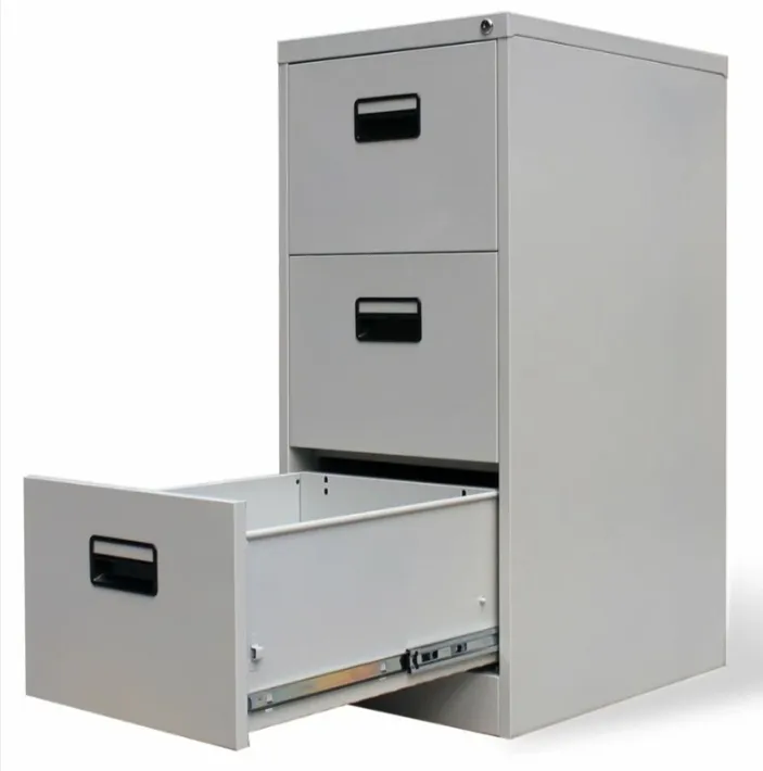 60X 45 X 105Cm 3-Drawer Office Steel File Cabinet Wg-3