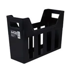 A4 File Box Black