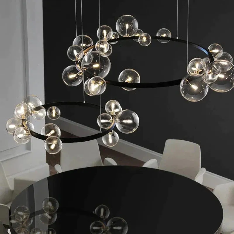 Aisha -  LED glass chandelier