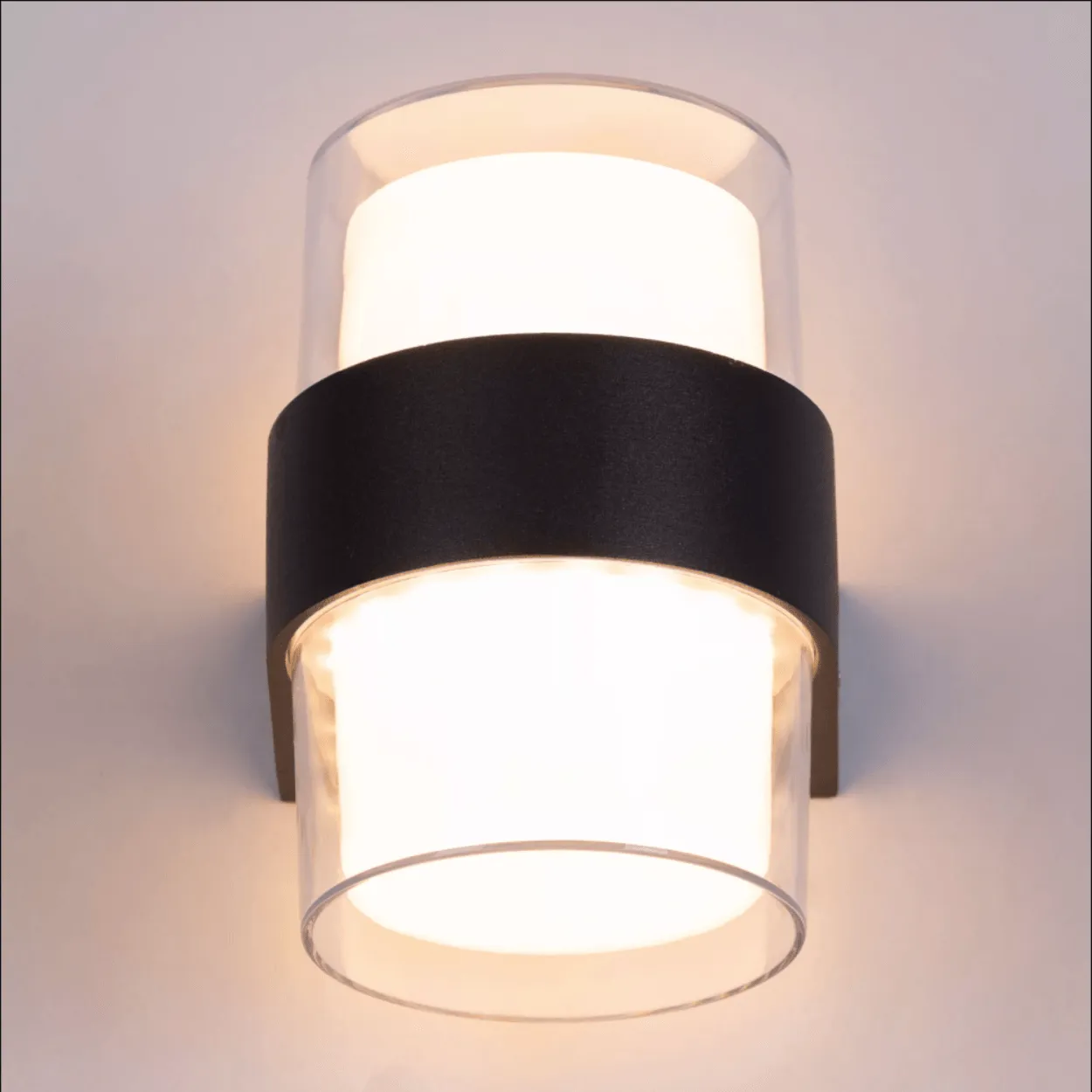 ANKUR SABLE UP/DOWN INDOOR/OUTDOOR ACRYLIC WALL LIGHT