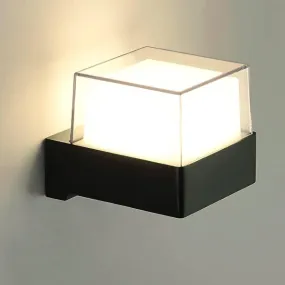 ANKUR SABLE UP/DOWN INDOOR/OUTDOOR ACRYLIC WALL LIGHT