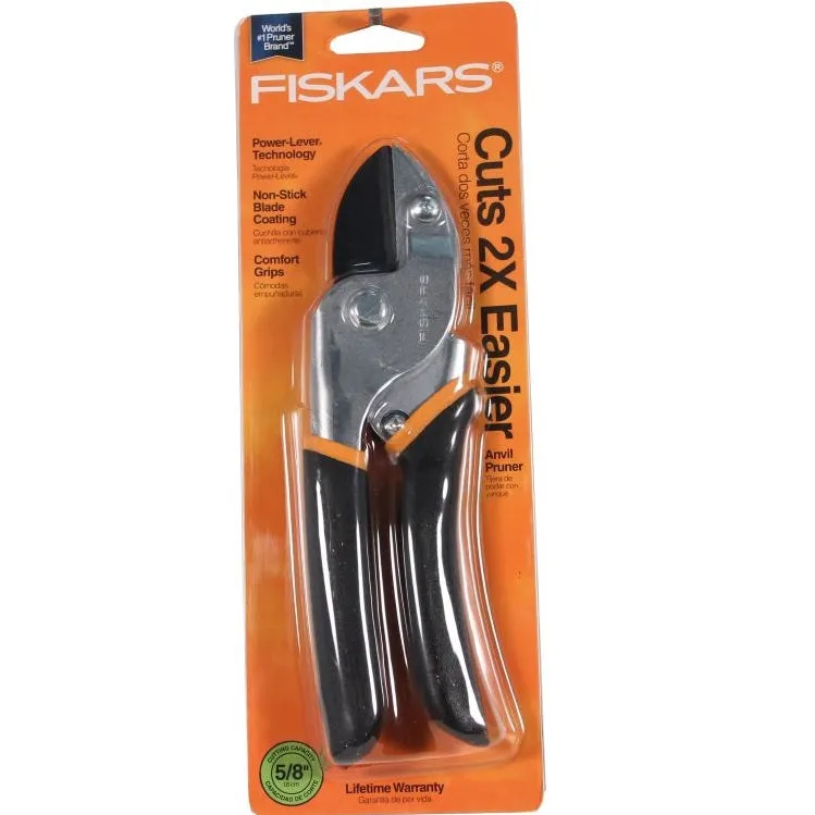 Anvil Pruners, Fiskars Power-Lever