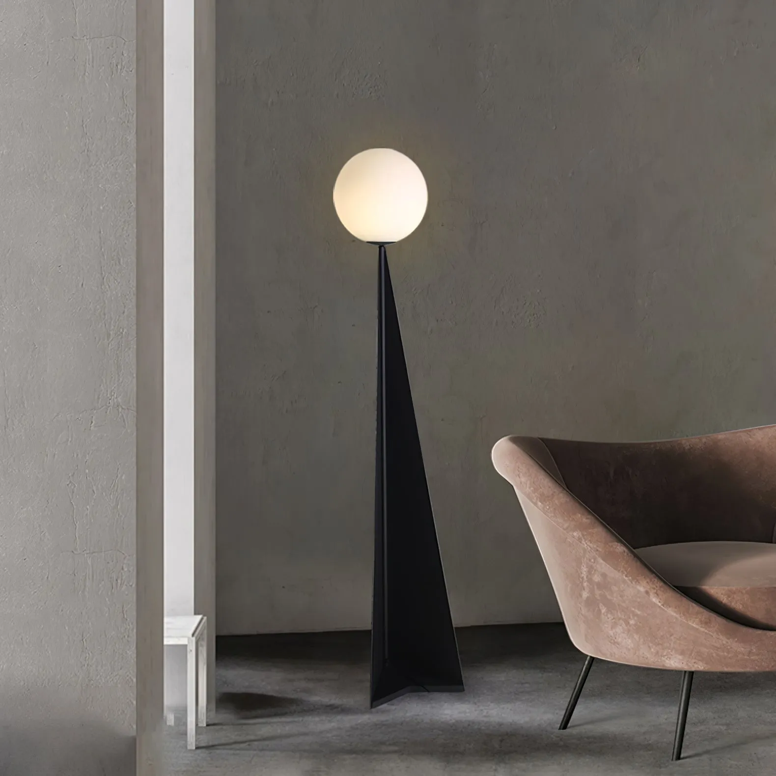 Apex Sphere Floor Lamp