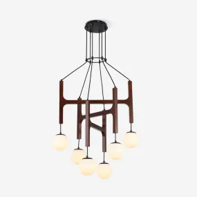 Astra Wood Chandelier