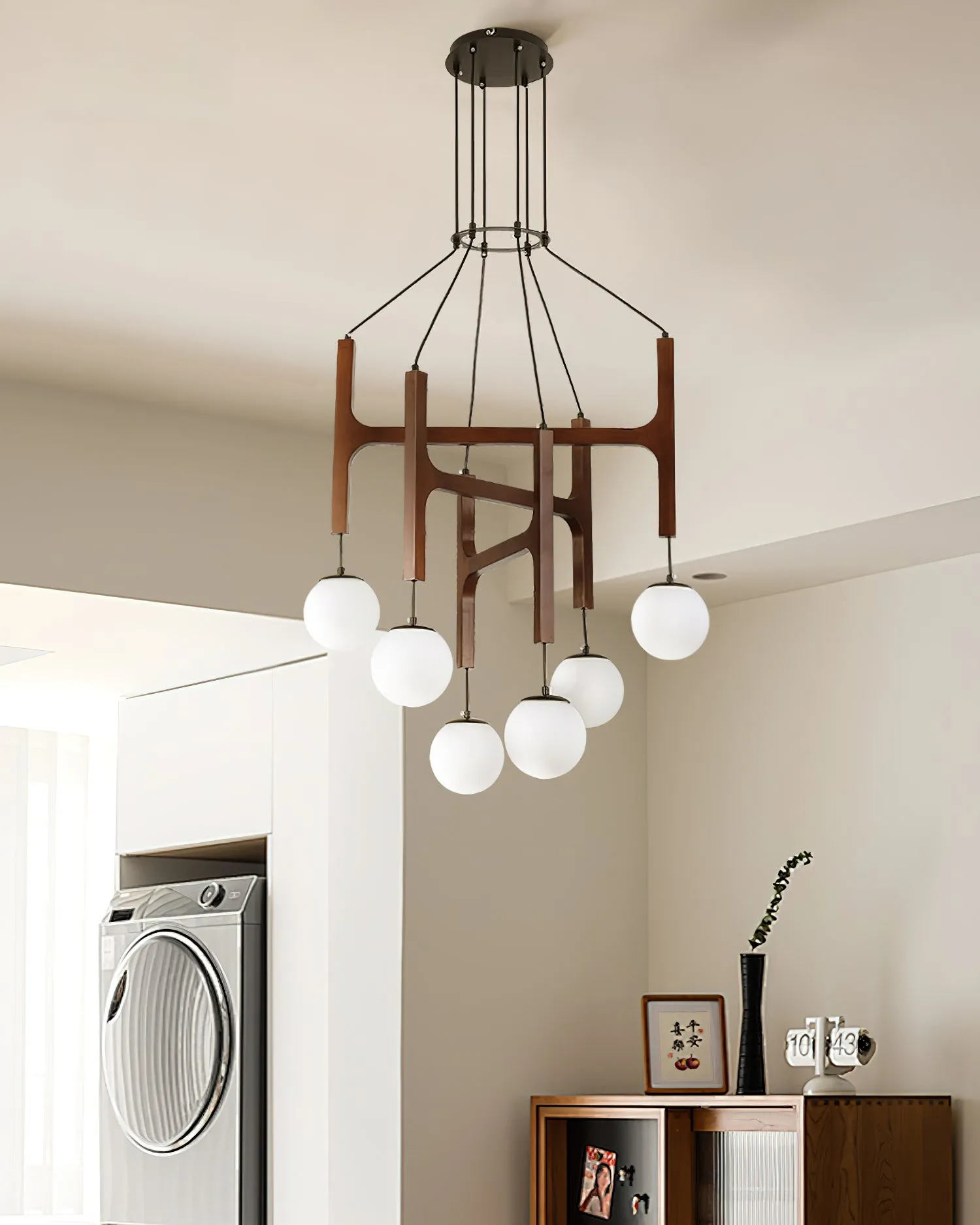 Astra Wood Chandelier