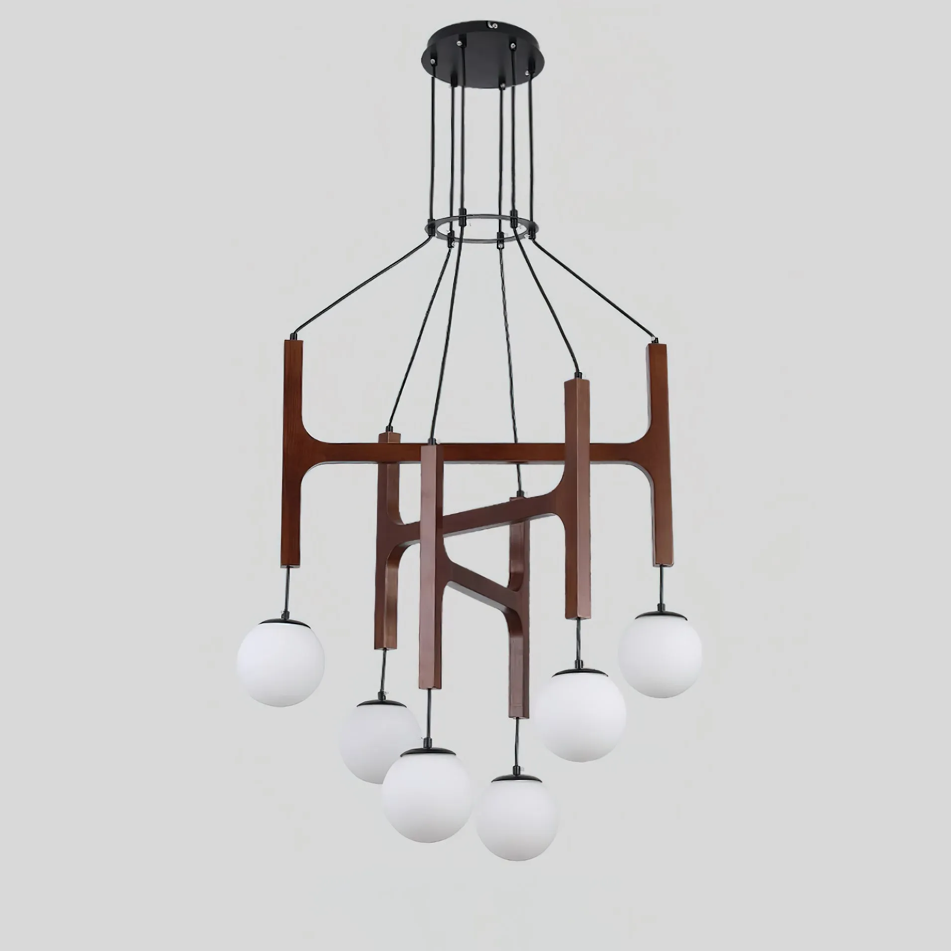 Astra Wood Chandelier