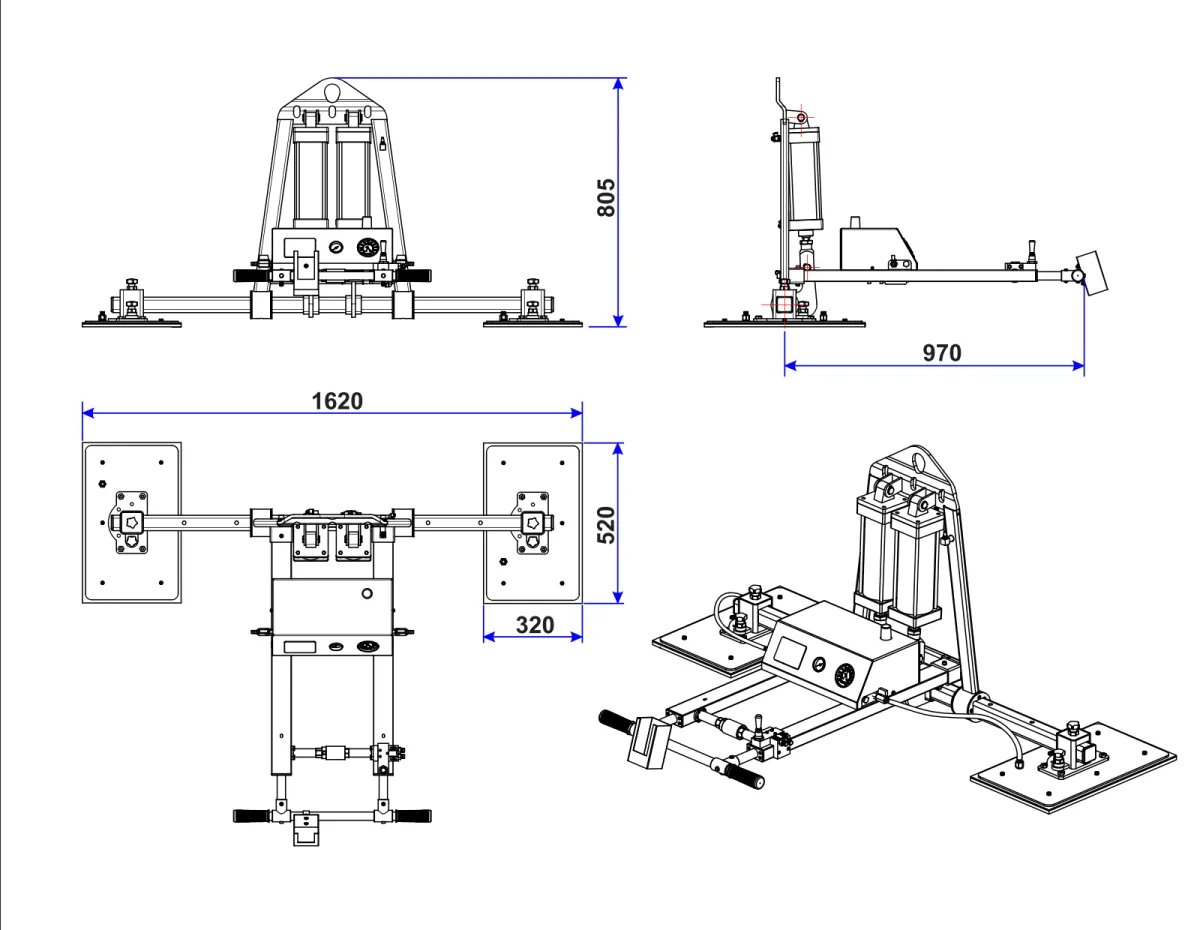 AVLP2-500-PRO Vacuum Lifter