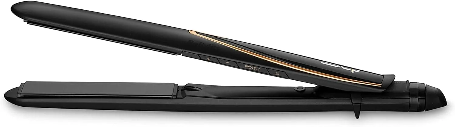 BaByliss 3Q Ultimate Professional Hair Straighteners, Ceramic Plates, Ionic, Sensor Heat Protection Technology