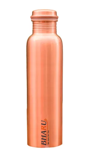 Bharu Plain Copper Bottle 500 ml