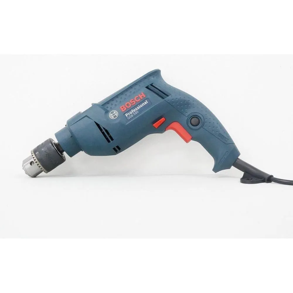 Bosch GSB 550 Impact Hammer Drill 13mm (1/2") 550W [Contractor's Choice] (No Box)