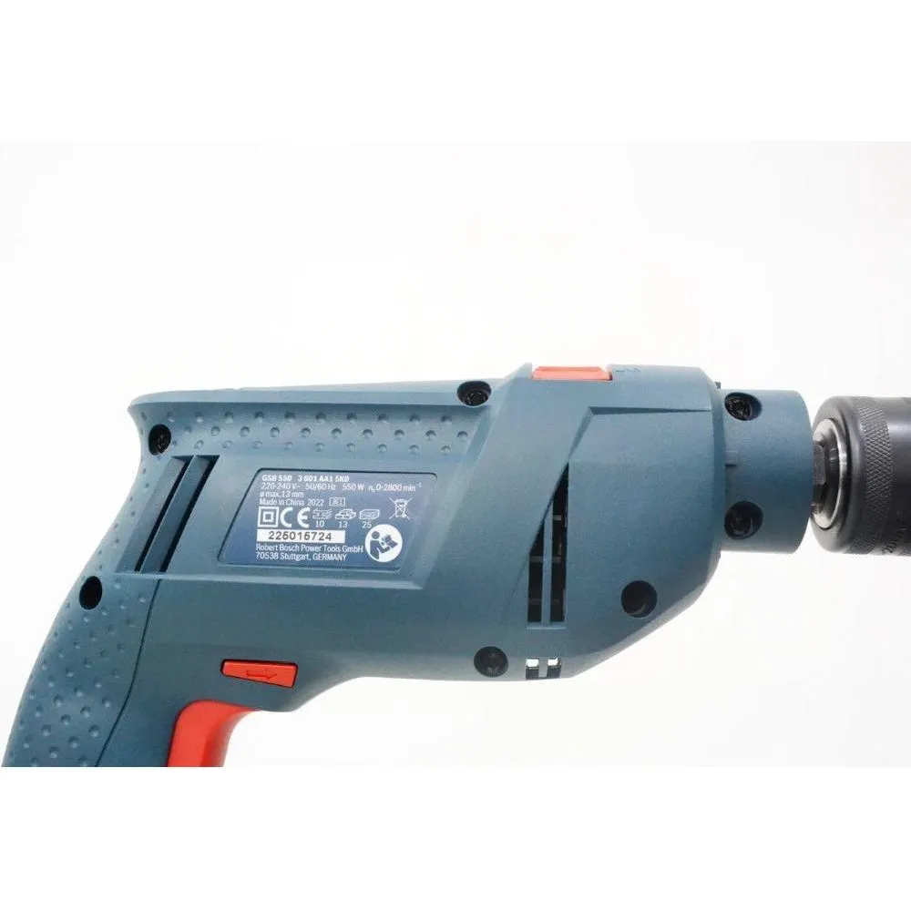 Bosch GSB 550 Impact Hammer Drill 13mm (1/2") 550W [Contractor's Choice] (No Box)