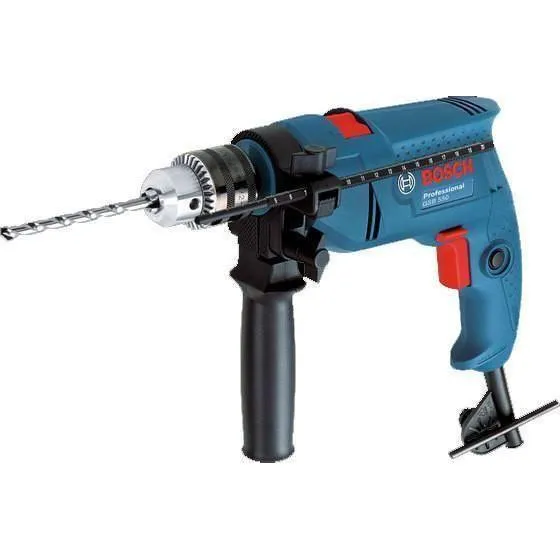 Bosch GSB 550 Impact Hammer Drill 13mm (1/2") 550W [Contractor's Choice] (No Box)