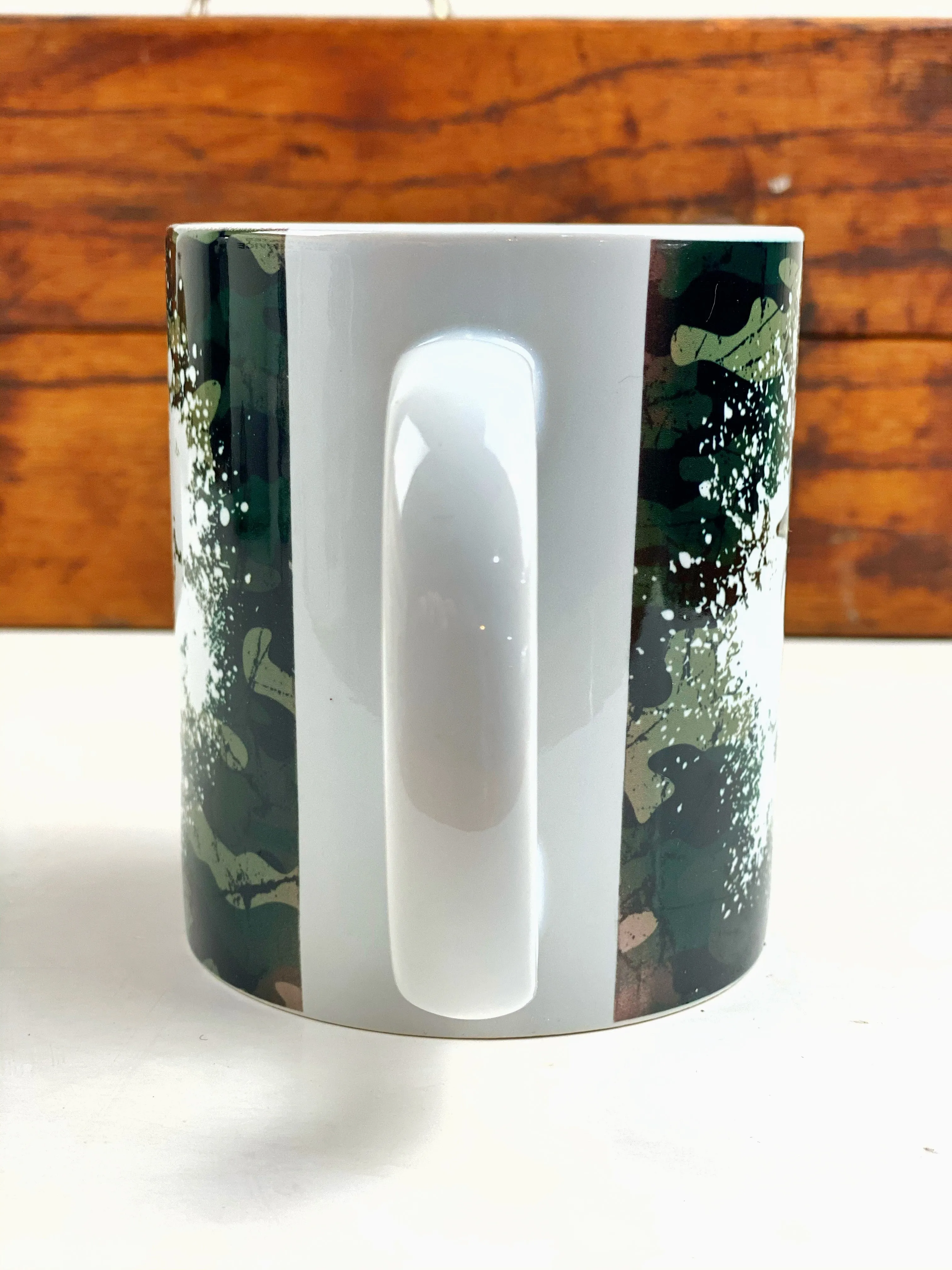 Camo Military Mom Life Ceramic Mug Sublimation Coffee Cup #momlife Army Navy Marine