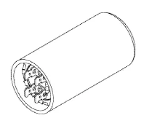 Capacitor, Start For Various Dental Vacuums Part: 55684/VPC159