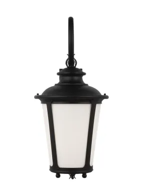 Cape May Collection - One Light Outdoor Wall Lantern | Finish: Black - 88243EN3-12