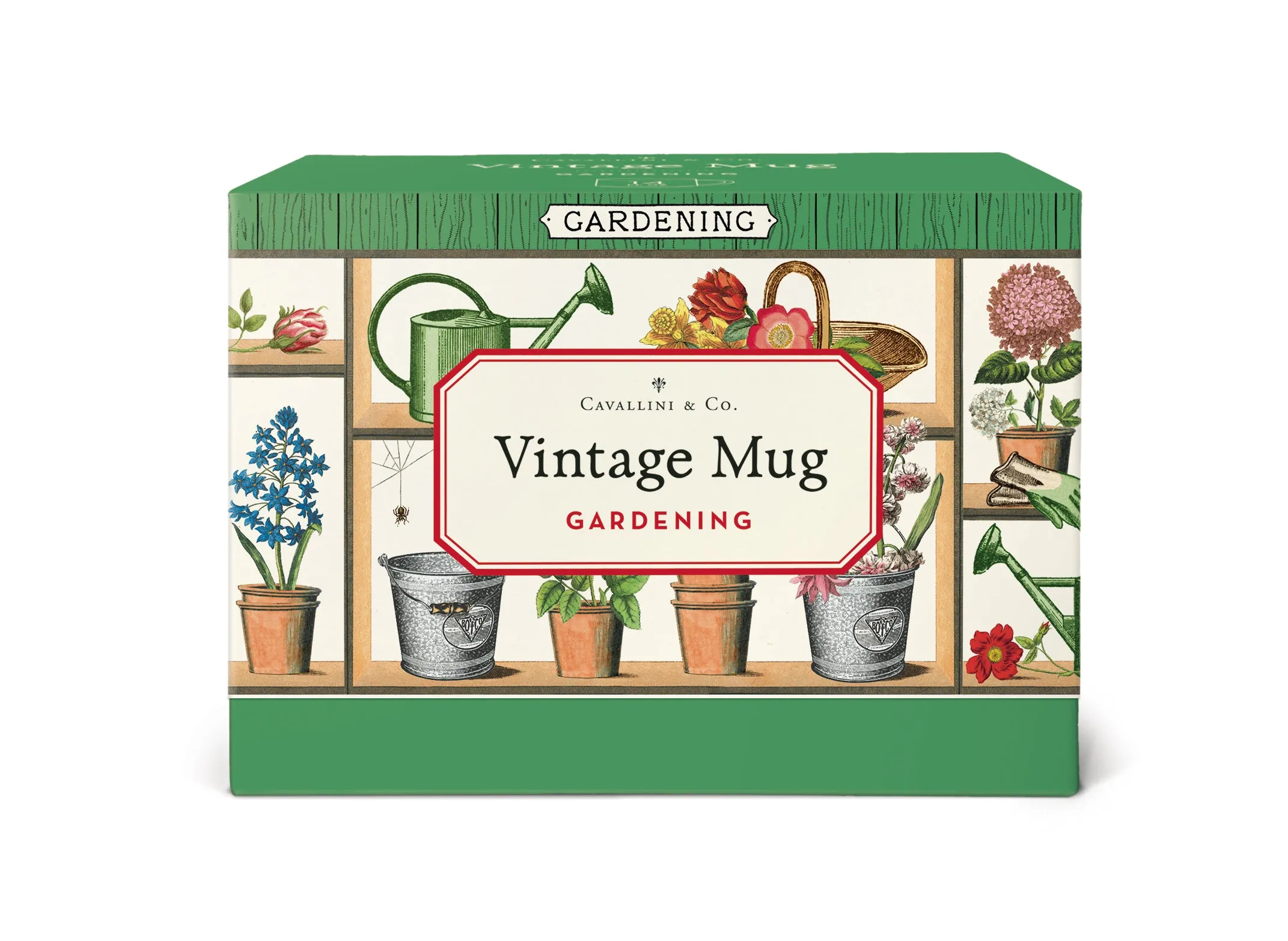 Cavallini & Co. Gardening Ceramic Mug