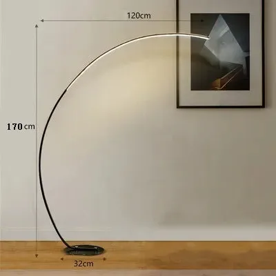 Dimmable Nordic Art Shine LED Floor Lamp