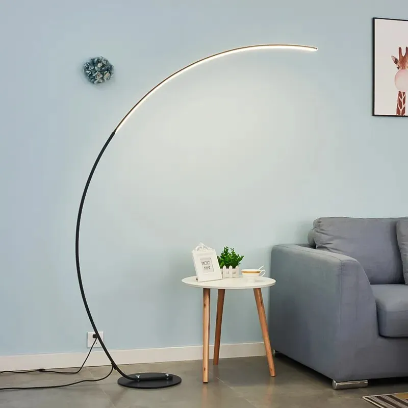 Dimmable Nordic Art Shine LED Floor Lamp