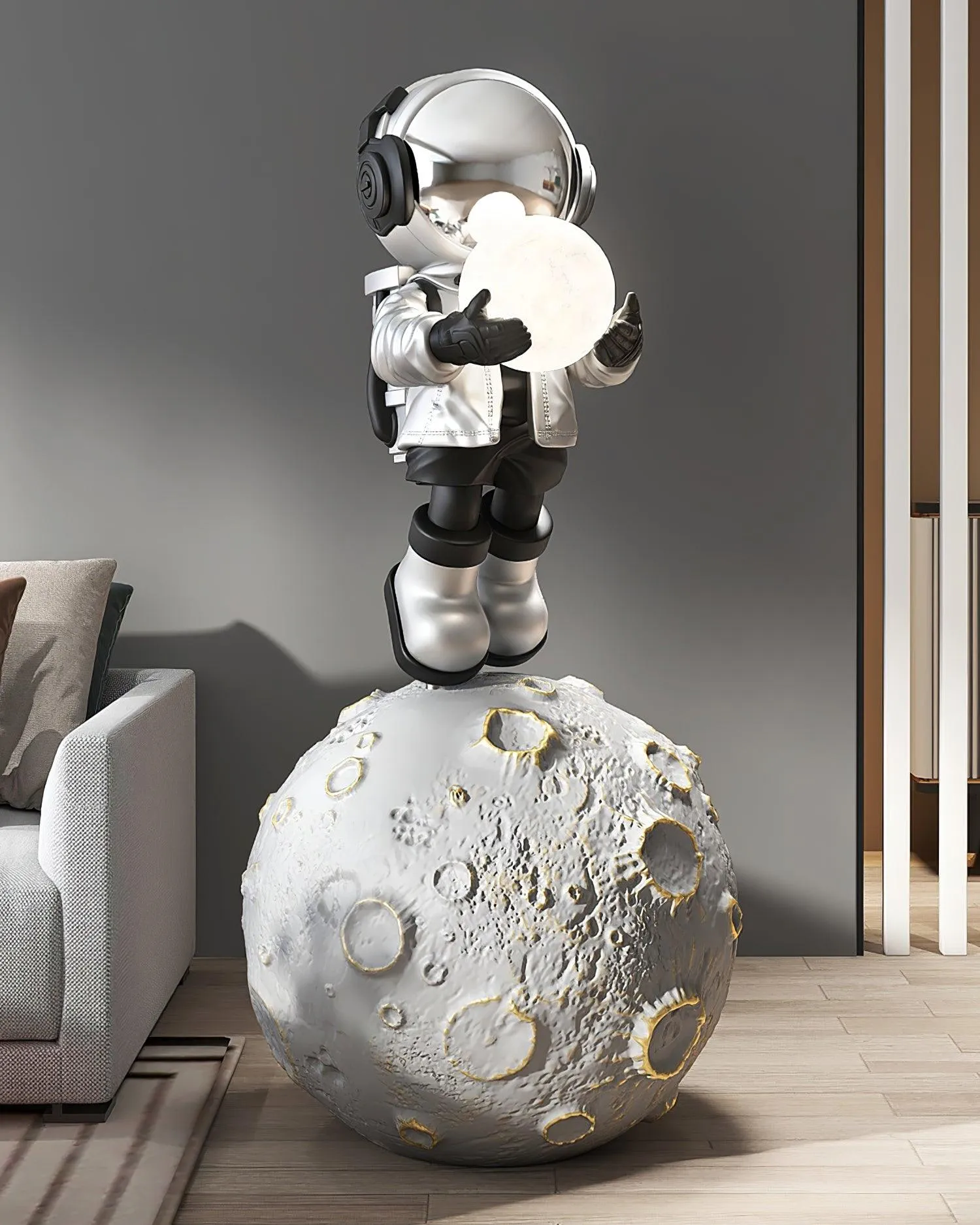 Diver Astronaut Built-in Battery Floor Lamp