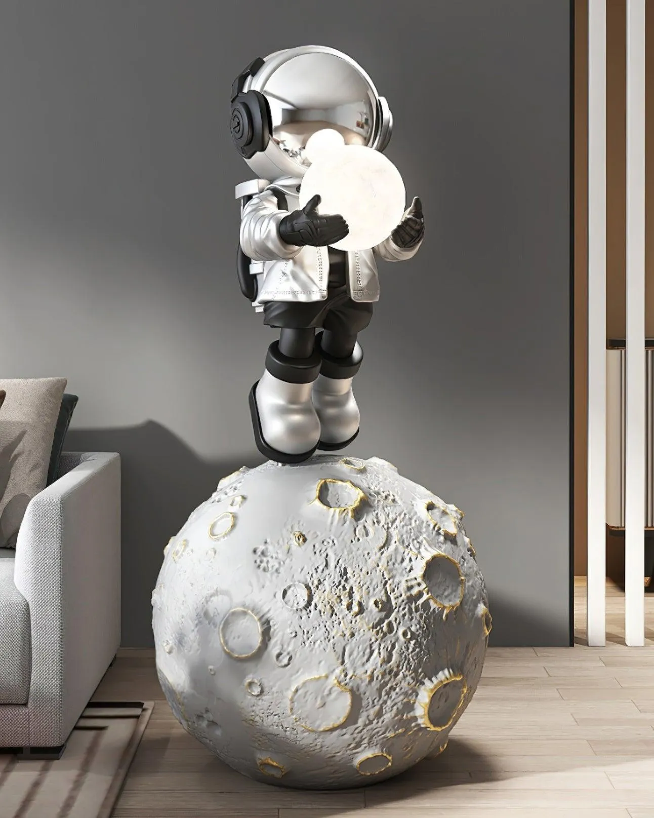 Diver Astronaut Built-in Battery Floor Lamp