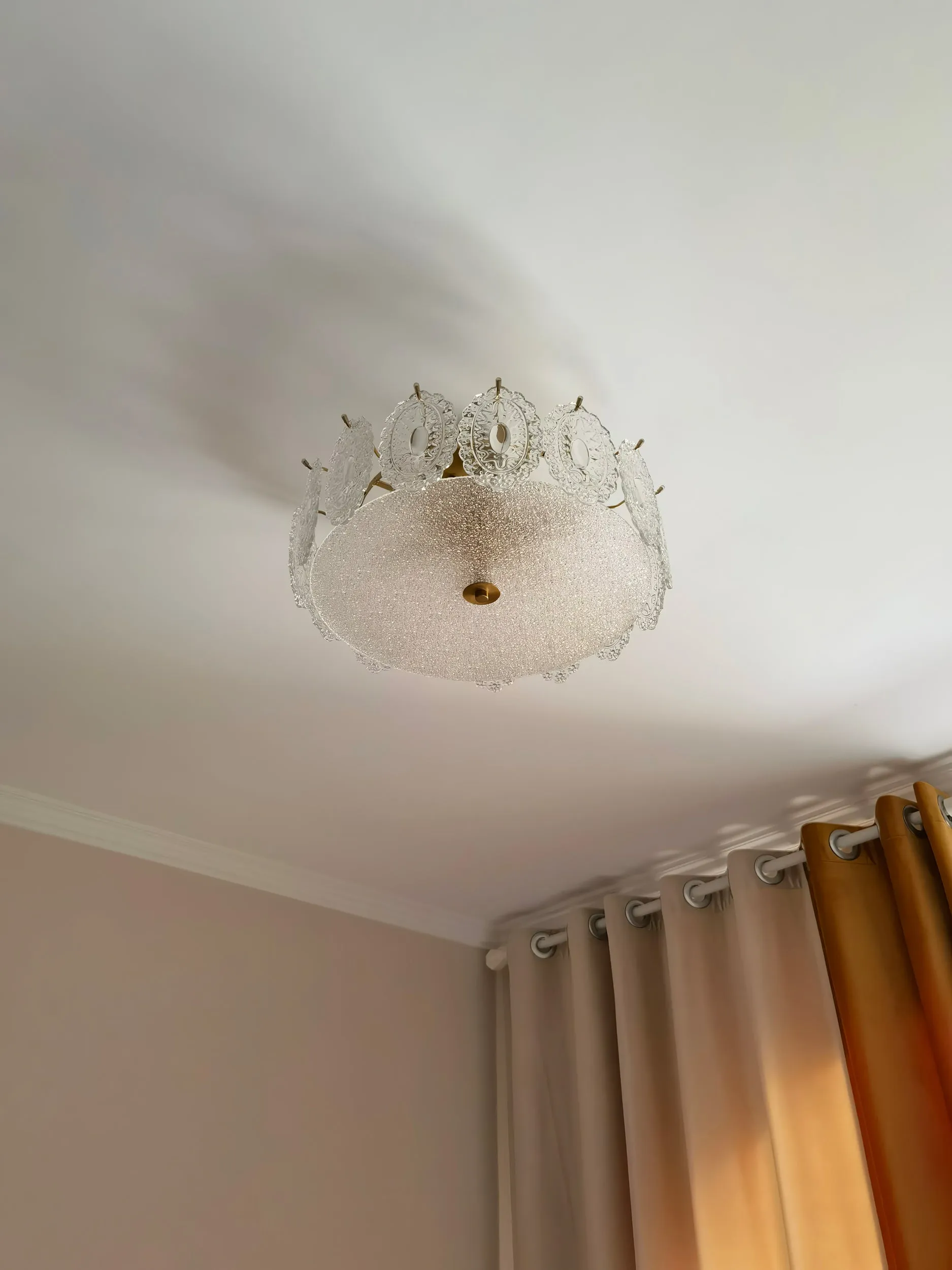 Drum Crystal Chandelier