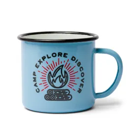 Enamel Mug - Camp. Explore. Discover. 11 fl oz