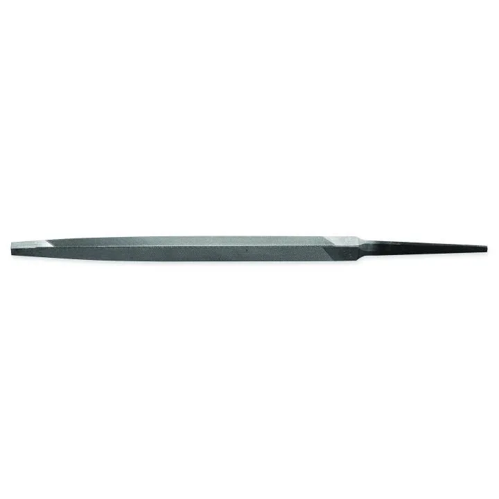 File - Crescent Nicholson 4" Triangle Single Cut Double Extra Slim Taper File - Boxed, 14942MN