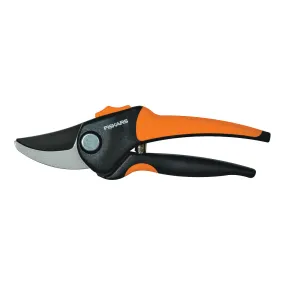 FISKARS 79436997J Pruner, 5/8 in Cutting Capacity, Steel Blade, Bypass Blade, Fiberglass Handle