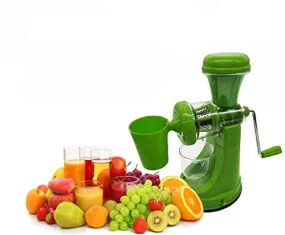 Fruit and Vegetable, Manual Juicer, Non-Electric with Steel filter jali Handle and Waste Collector