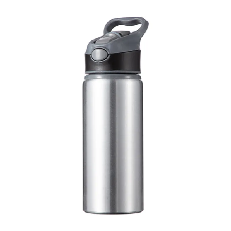 FULL CARTON - 50 x EXPLORER Water Bottles - 650ml - SILVER/ BLACK