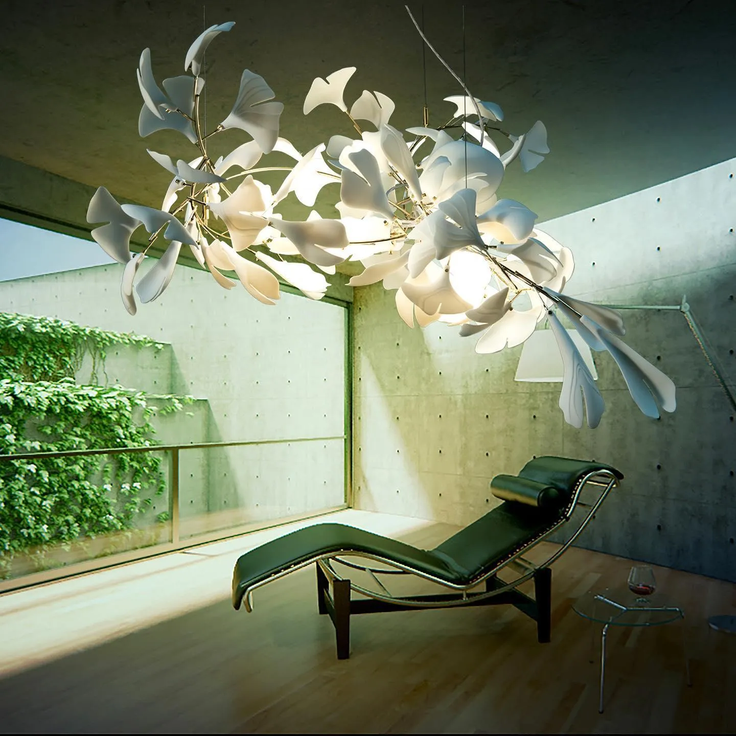 Gingko Chandelier E Style