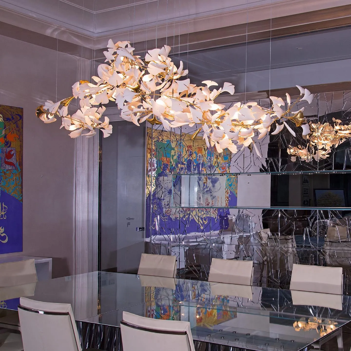 Gingko Chandelier E Style