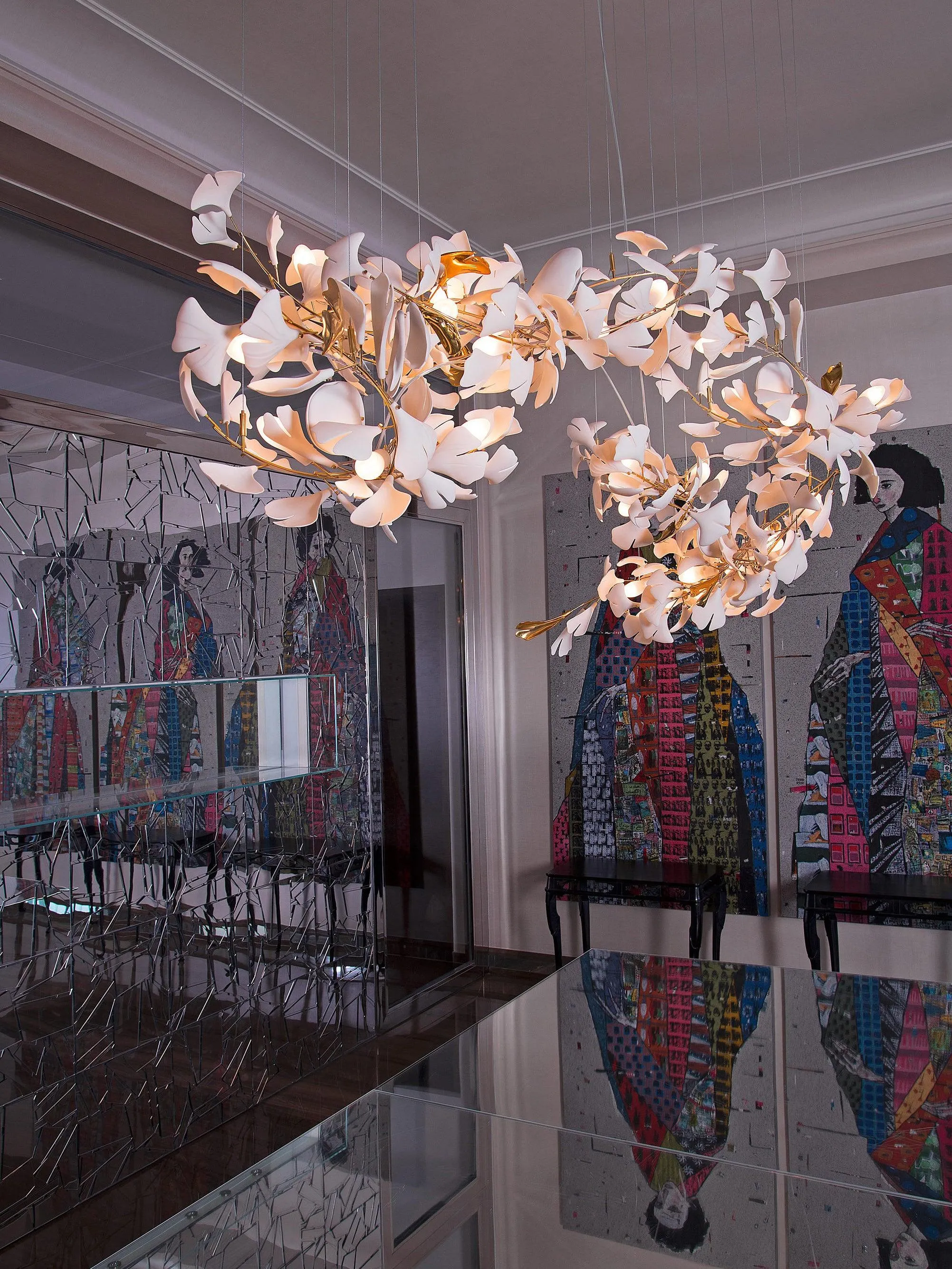 Gingko Chandelier E Style