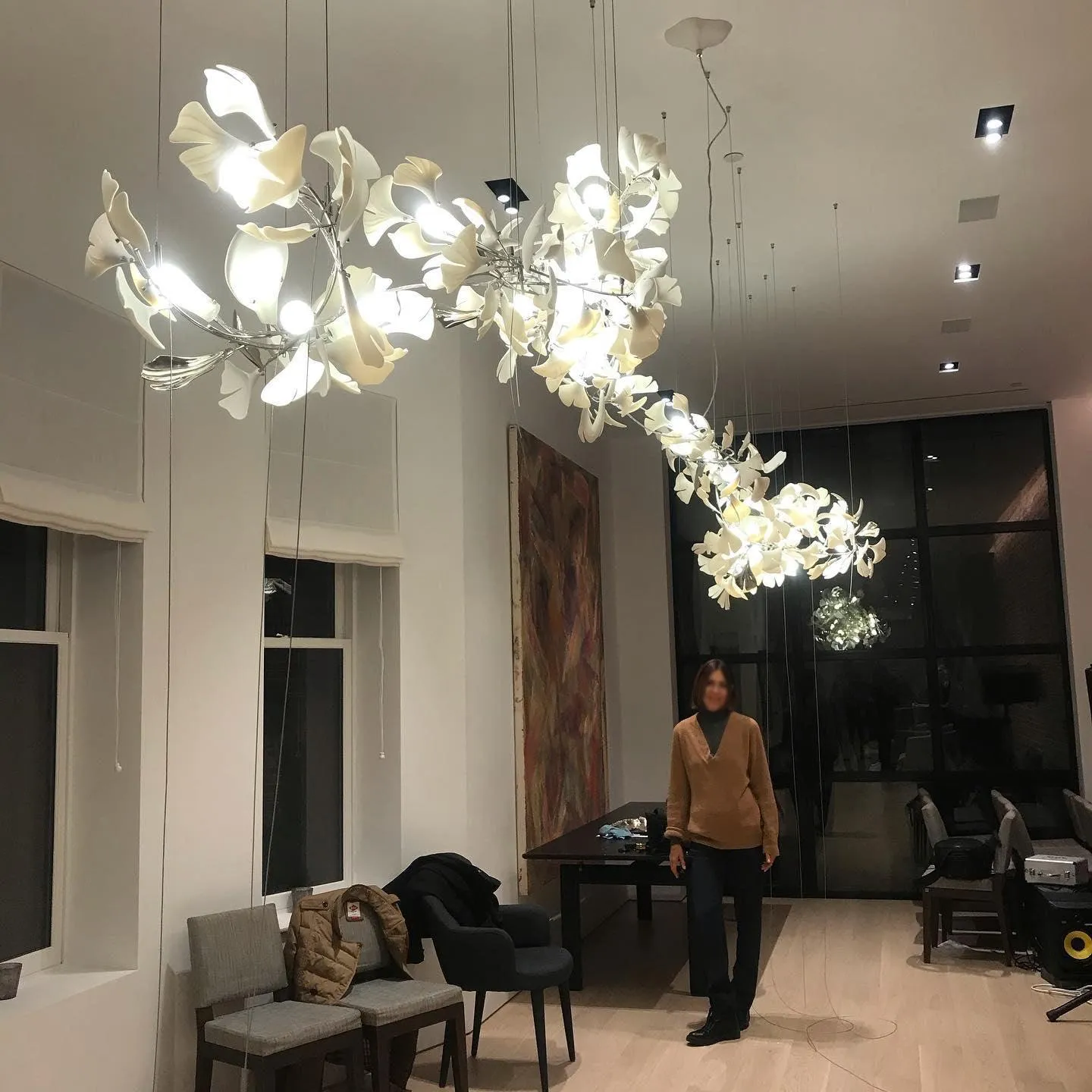 Gingko Chandelier E Style