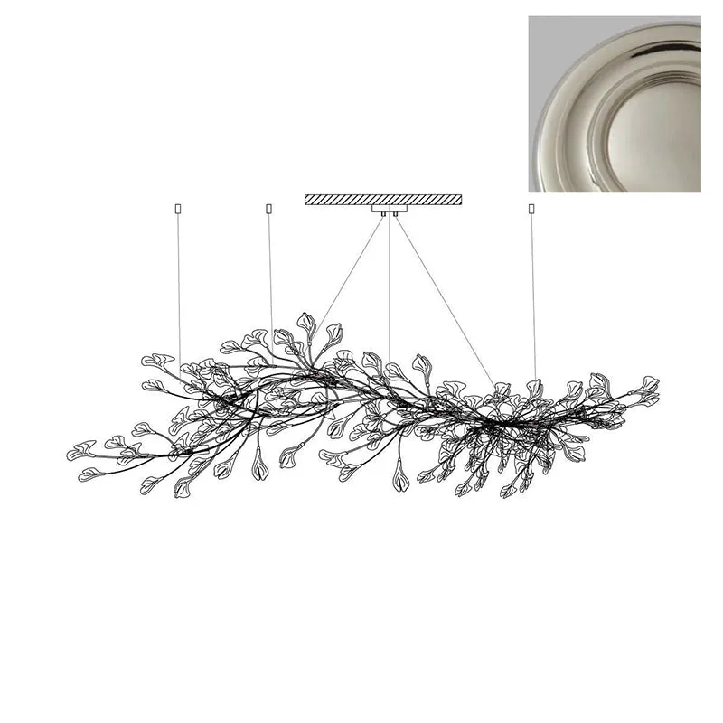 Gingko Chandelier E Style