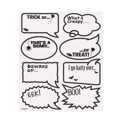 Halloween Conversation Drink Markers