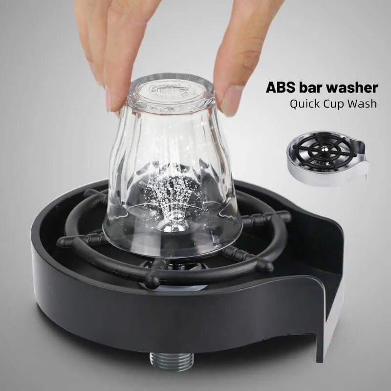 High-Pressure Cup Washer - Bar Counter Essential