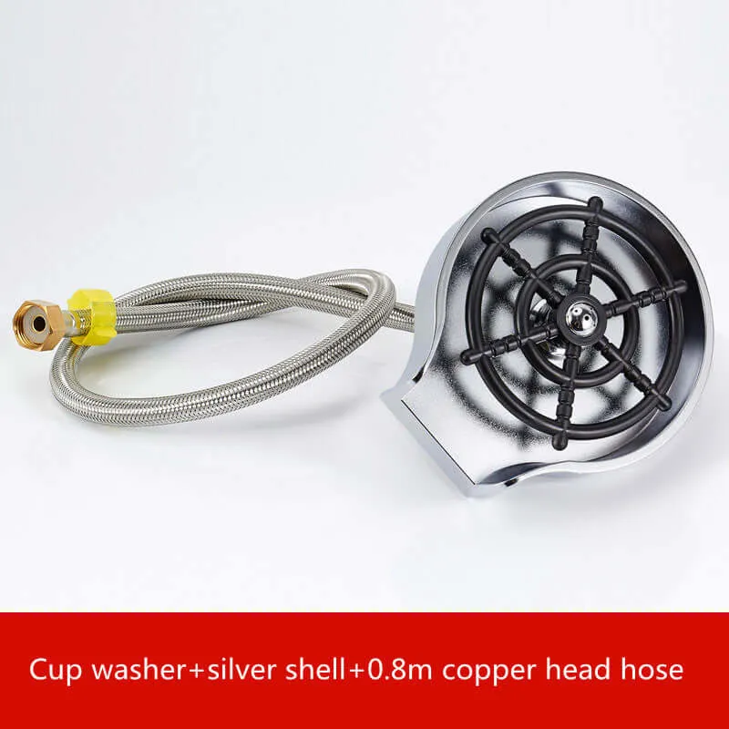 High-Pressure Cup Washer - Bar Counter Essential