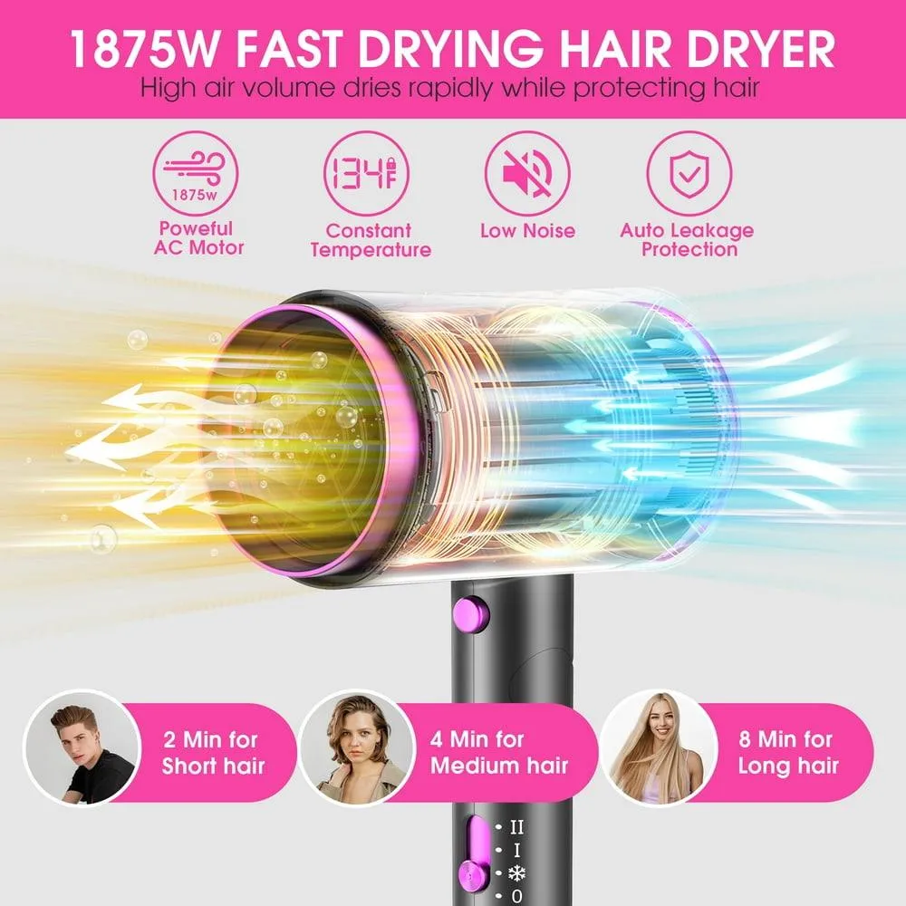 Ionic Hair Blow Dryers with 3 Heat Settings