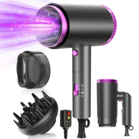 Ionic Hair Blow Dryers with 3 Heat Settings