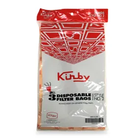 Kirby Style 2 Vacuum Bags - 3 Pack