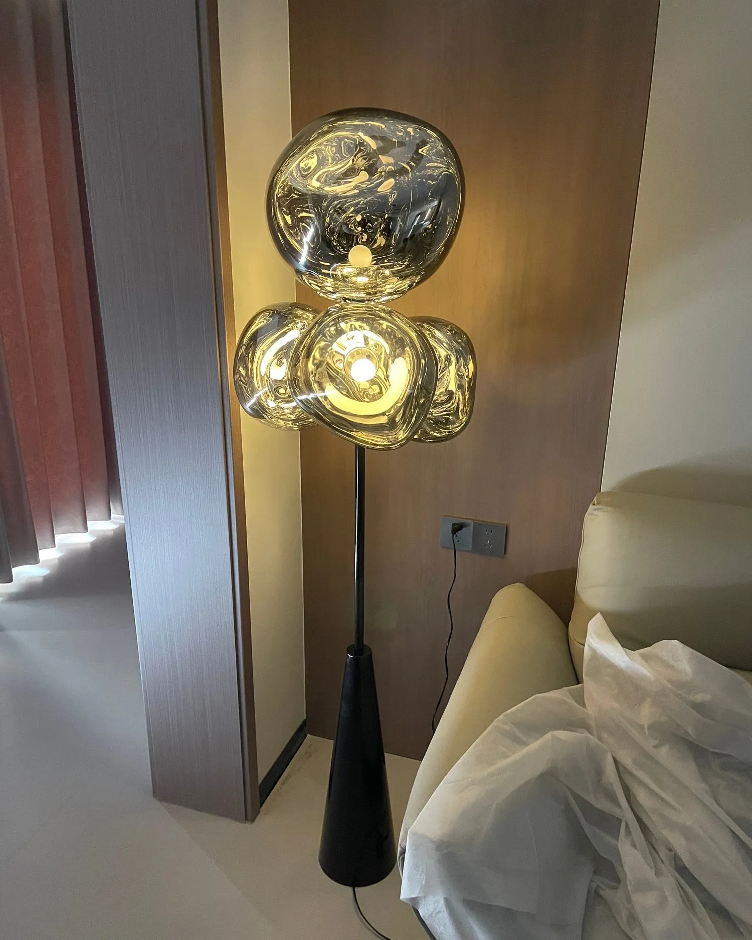 Lava Column Floor Lamp