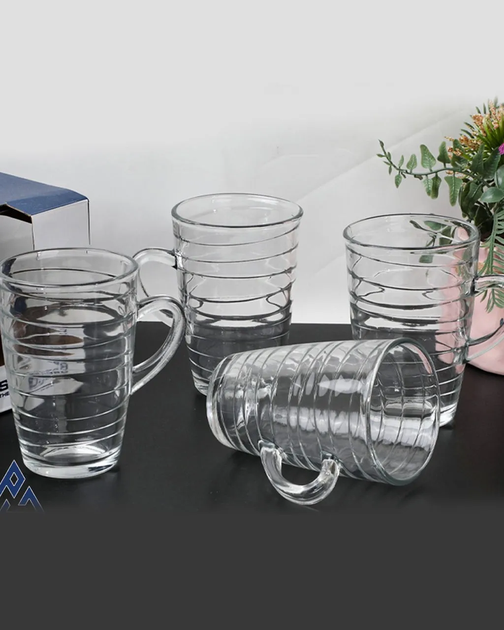 MAG CUP SET طقم مجات زجاج