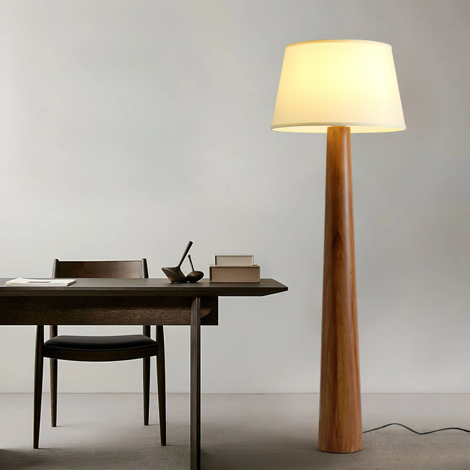 Malva Wood Floor Lamp